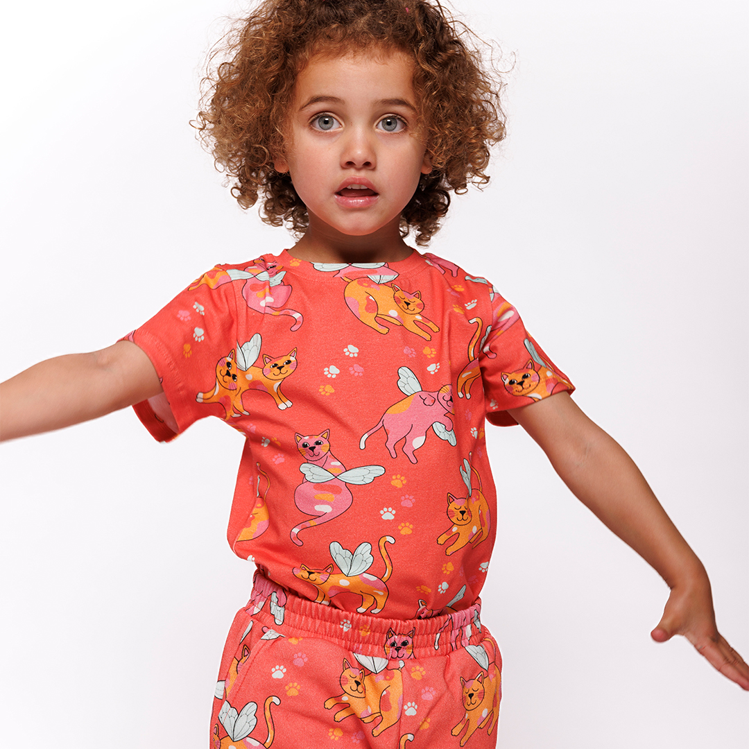 Smafolk T-Shirt With Cats - Image 2