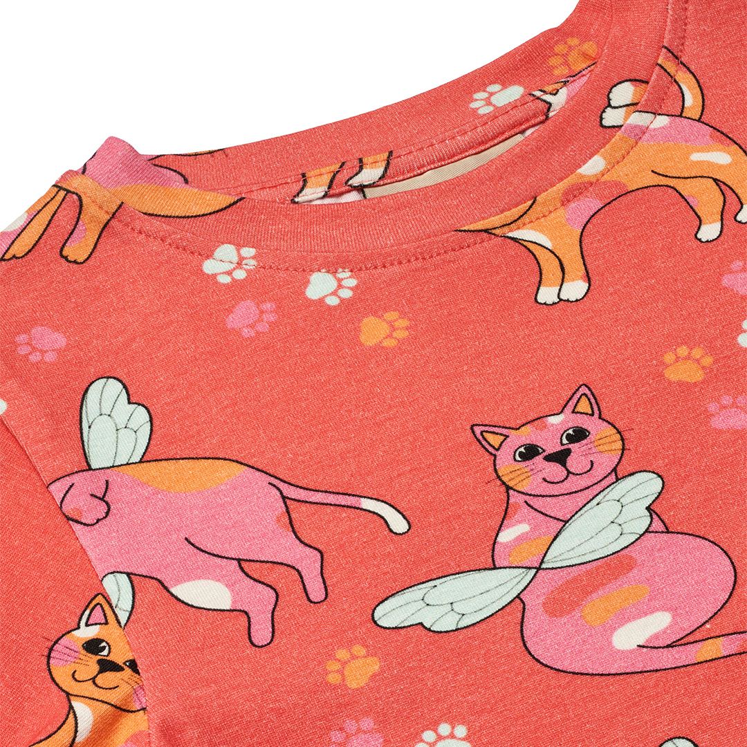 Smafolk T-Shirt With Cats - Image 3