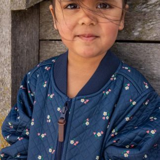 Danefae Danegretel Thermo Jacket Navy Miniflower