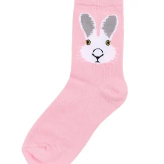 Danefae Dyrgalop Pale Pink Rabbit Socks