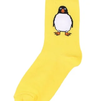 Danefae Dyrgalop Yellow Penguin Socks