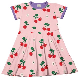 Maxomorra Cherry Short Sleeved Circle Dress