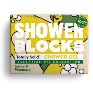 Shower Blocks Shower Gel Lemon and Rosemary Essential Oils