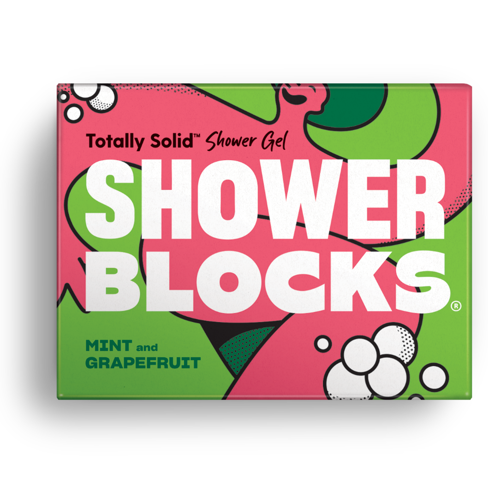 Shower Blocks Shower Gel Mint and Grapefruit