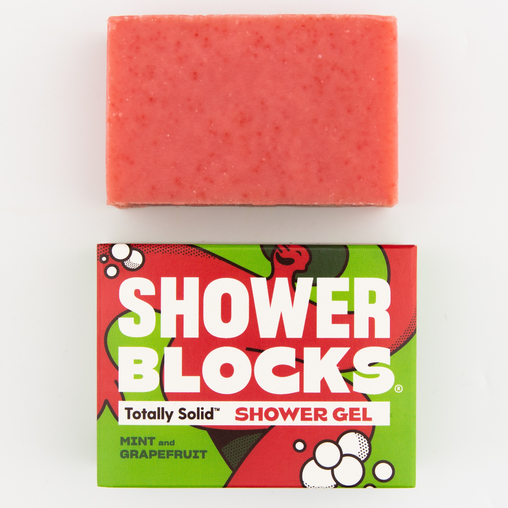 Shower Blocks Shower Gel Mint and Grapefruit - Image 3
