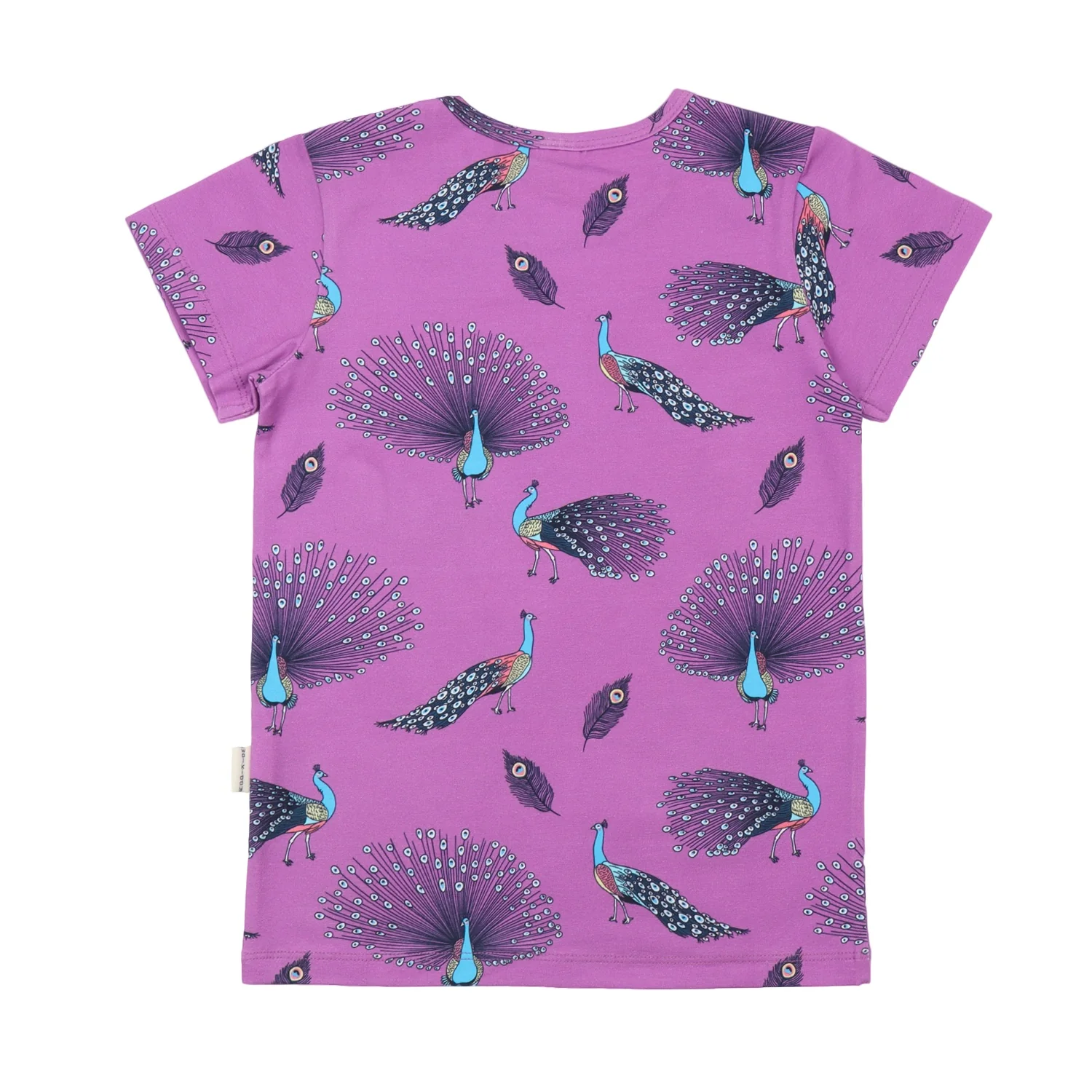 Walkiddy Fancy Peacocks T-Shirt - Image 4