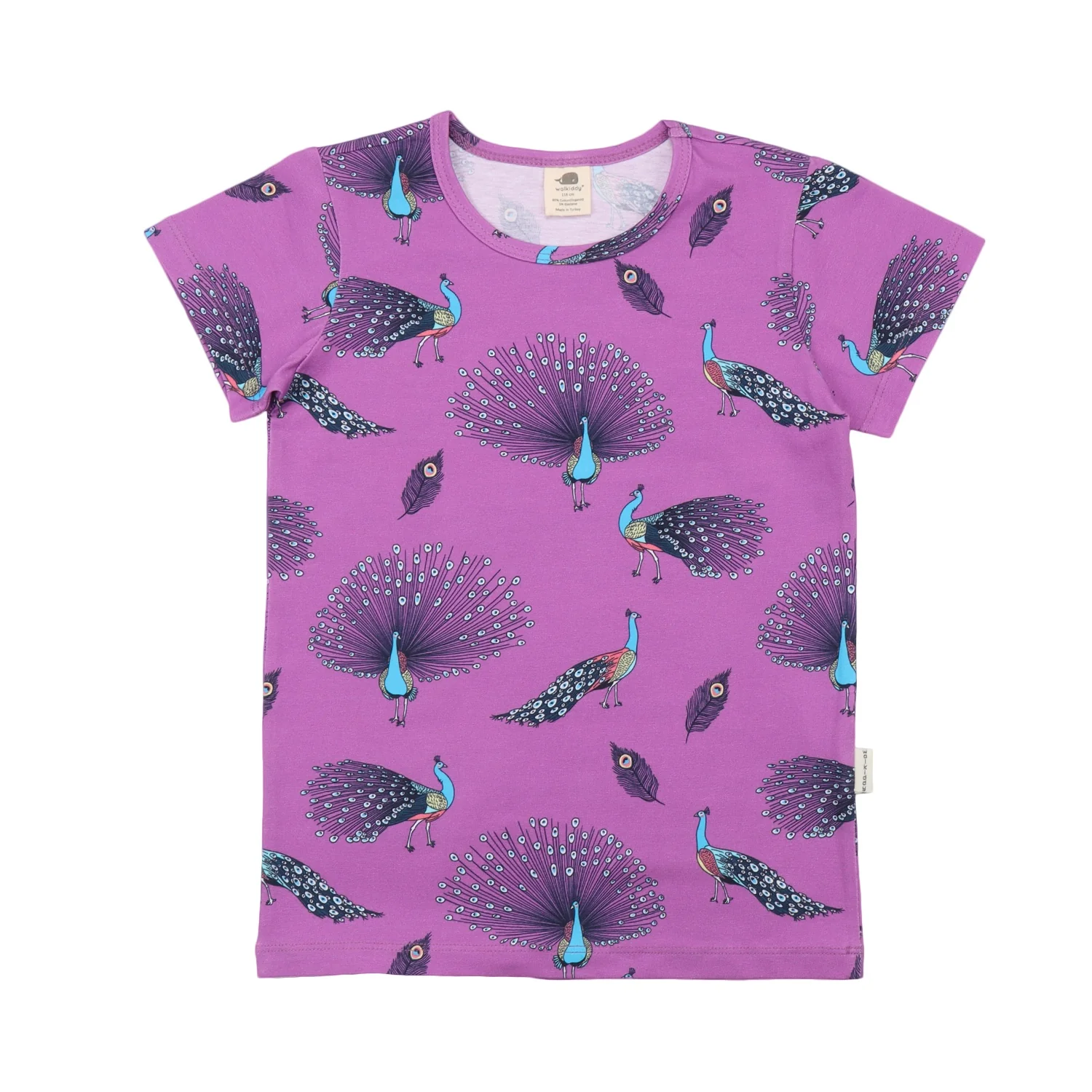 Walkiddy Fancy Peacocks T-Shirt