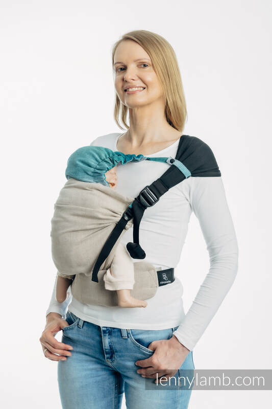 LennyLamb Baby Carrier Hood in Airglow - Image 5