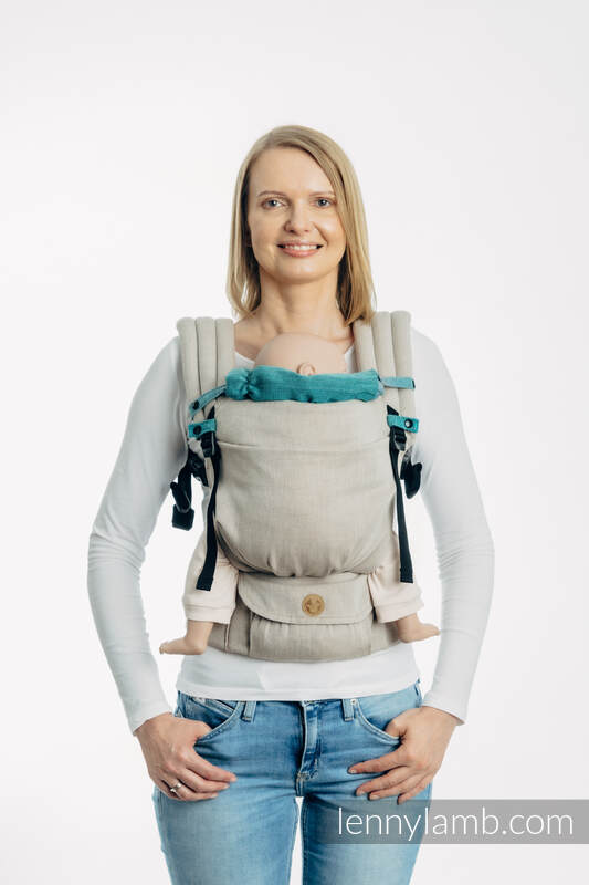 LennyLamb Baby Carrier Hood in Airglow - Image 10