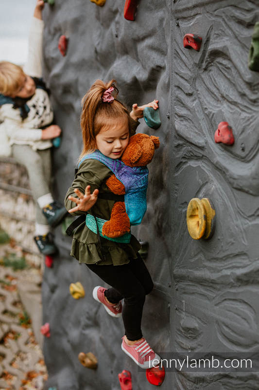 LennyLamb Doll Carrier in Peacock's Tail Fantasy - Image 2