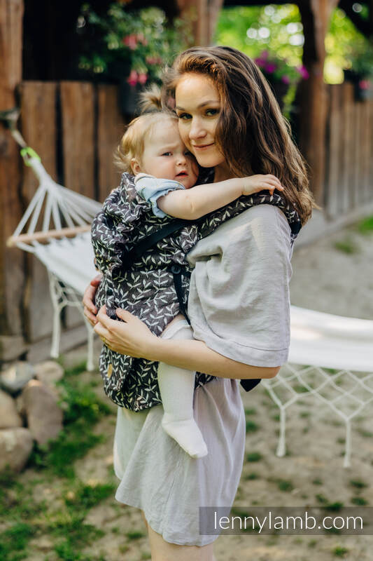 LennyLamb LennyUpGrade Baby Carrier, Standard Size, Enchanted Nook - Cocoa - Image 13