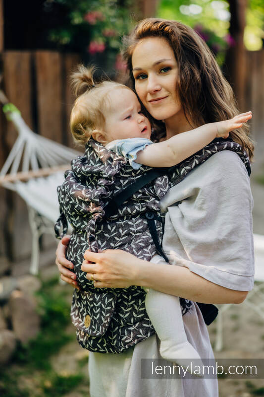 LennyLamb LennyUpGrade Baby Carrier, Standard Size, Enchanted Nook - Cocoa - Image 12