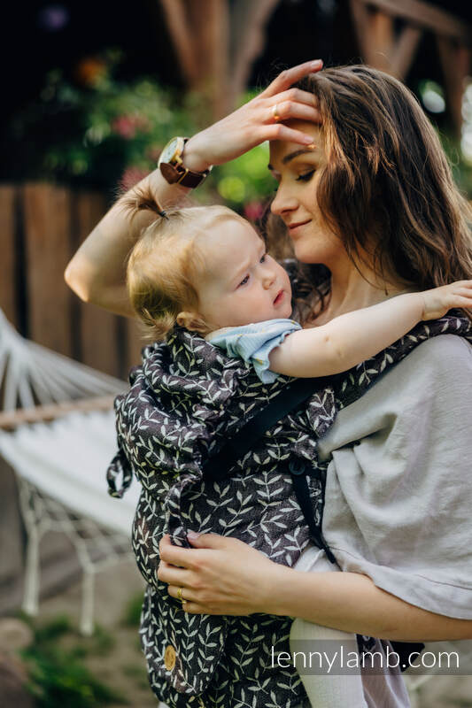 LennyLamb LennyUpGrade Baby Carrier, Standard Size, Enchanted Nook - Cocoa - Image 10