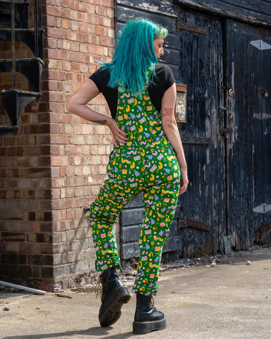 Rebel Romance x Dipstick Store Bugs Stretch Dungarees - Image 13