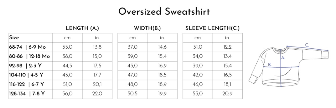 Merle Organic Oversized Box Sweatshirt - Stag Beetle - Image 12