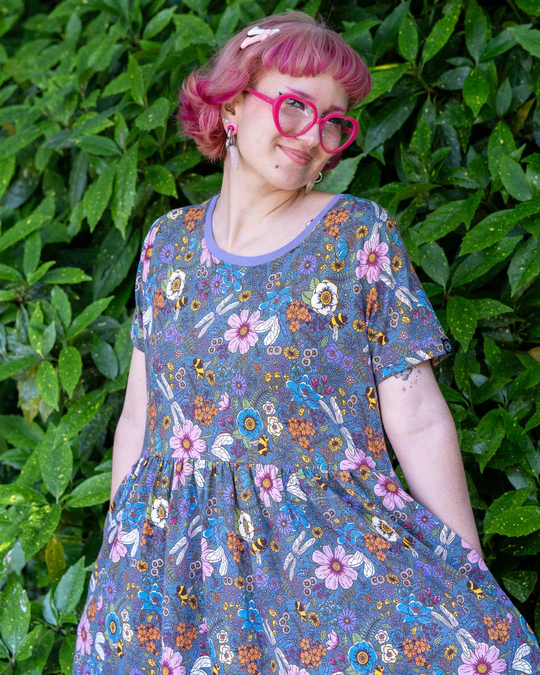 Rebel Romance Cottagecore Smock Dress - Image 16