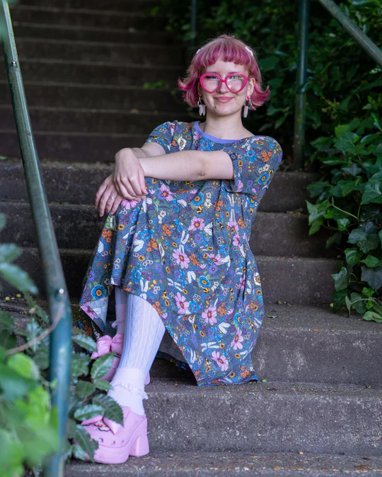 Rebel Romance Cottagecore Smock Dress - Image 20