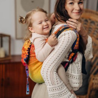 LennyLamb Onbuhimo, Preschool Size in Lotus Rainbow