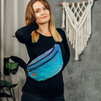 LennyLamb Large Waist Bag in Peacock's Tail Fantasy