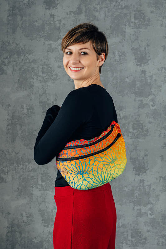 LennyLamb Large Waist Bag in Lotus Rainbow - Image 3