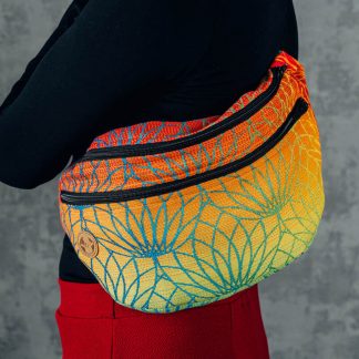 LennyLamb Large Waist Bag in Lotus Rainbow