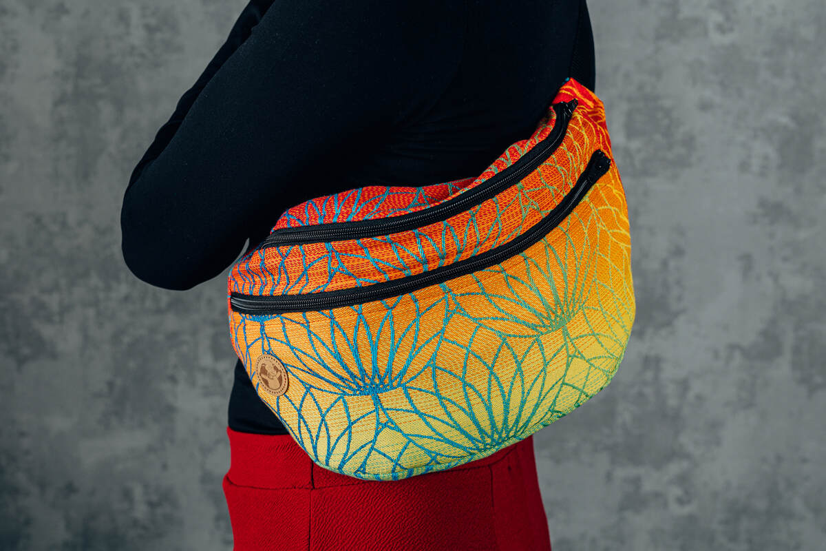 LennyLamb Large Waist Bag in Lotus Rainbow