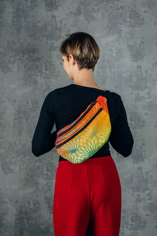 LennyLamb Large Waist Bag in Lotus Rainbow - Image 5