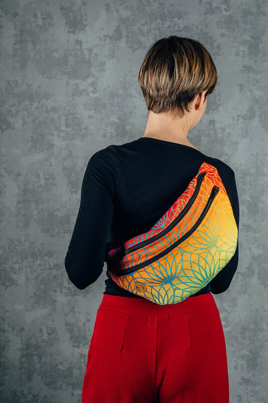 LennyLamb Large Waist Bag in Lotus Rainbow - Image 6