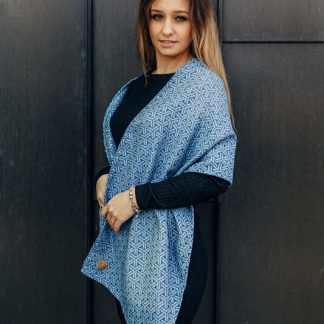 LennyLamb LennyScarf In Trinity Blue and Navy Blue (2nd Grade)