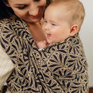 LennyLamb Woven Wrap, Pocket Weave, Infinity Timeless, XS (4)