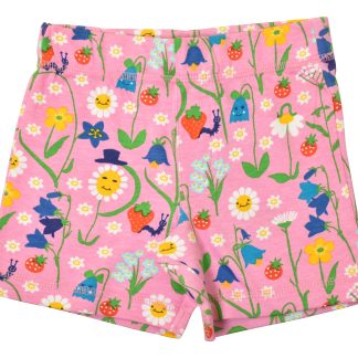 Duns Short Pants in Happy Flower Lilac Chiffon