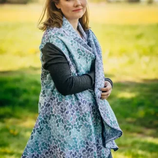 LennyLamb Long Cardigan in Colours of Heaven
