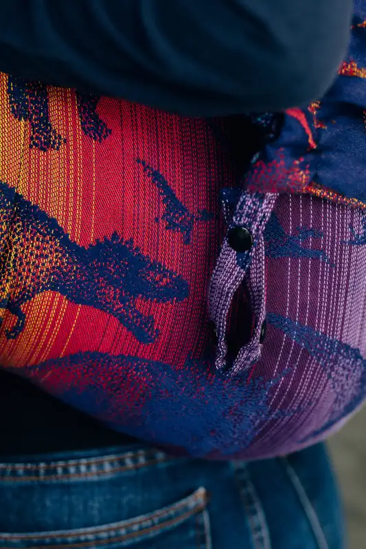 LennyLamb Onbuhimo PRO, Preschool Size in Jurassic Park New Era (2nd Grade) - Image 5