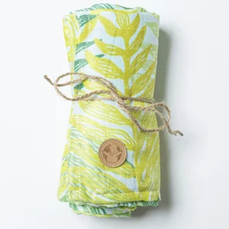 LennyLamb Maxi Swaddle in Rainforest Lime