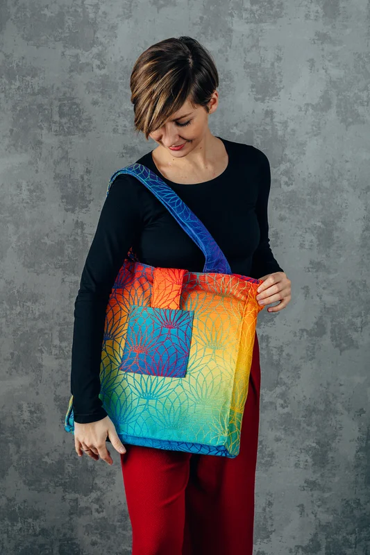 LennyLamb Shoulder Bag in Rainbow Lotus - Image 4