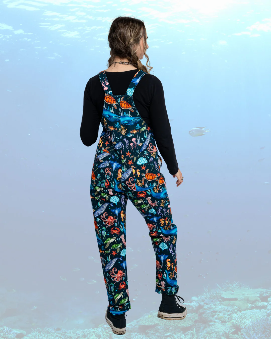 Run & Fly Ocean Stretch Twill Dungarees - Image 4