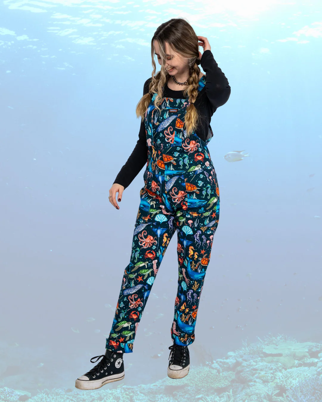 Run & Fly Ocean Stretch Twill Dungarees - Image 9