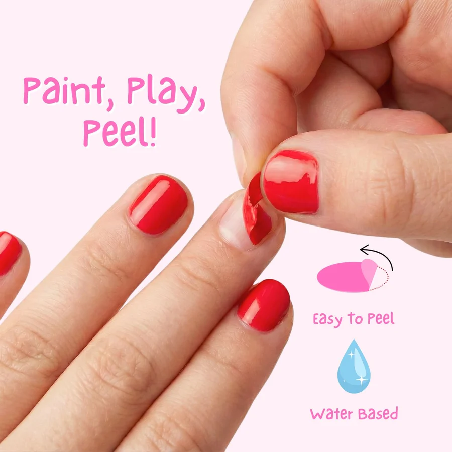 Miss Nella Peel Off Nail Polish in Class Clown - Image 2