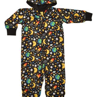Duns Hood Suit in Mother Earth Black