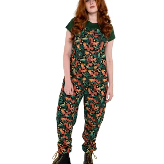 Run & Fly Acorn Adventure Squirrel Stretch Twill Dungarees